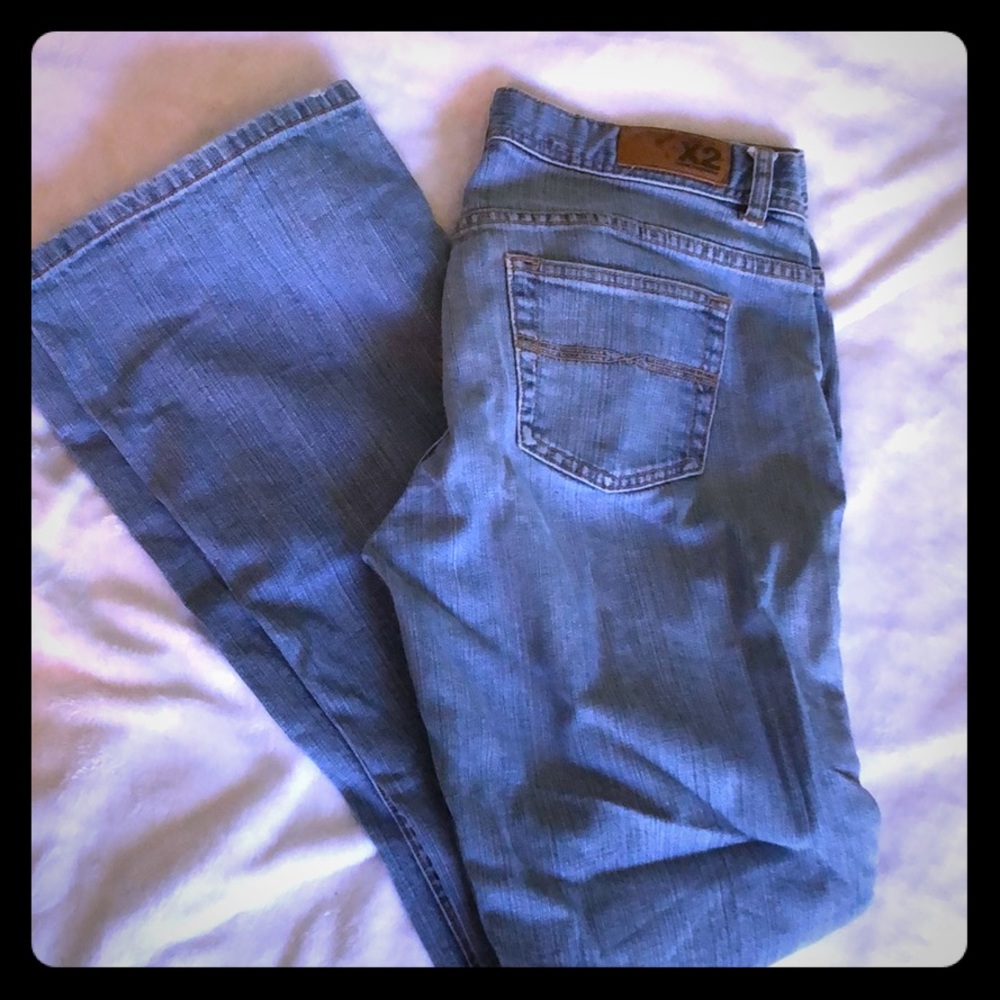 EXPRESS DENIM flare leg LONG